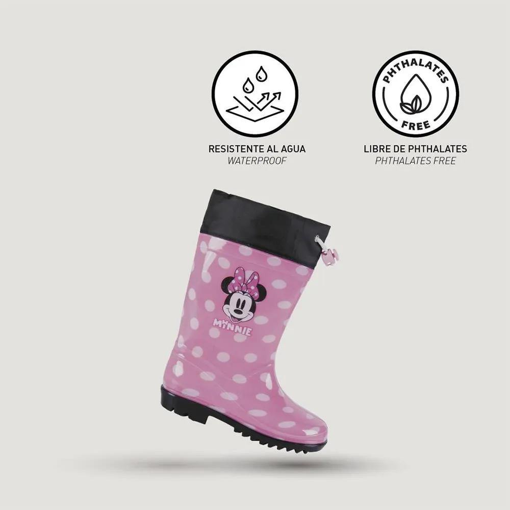 Cerda Group Minnie Regnstövlar, Pink, EU 29