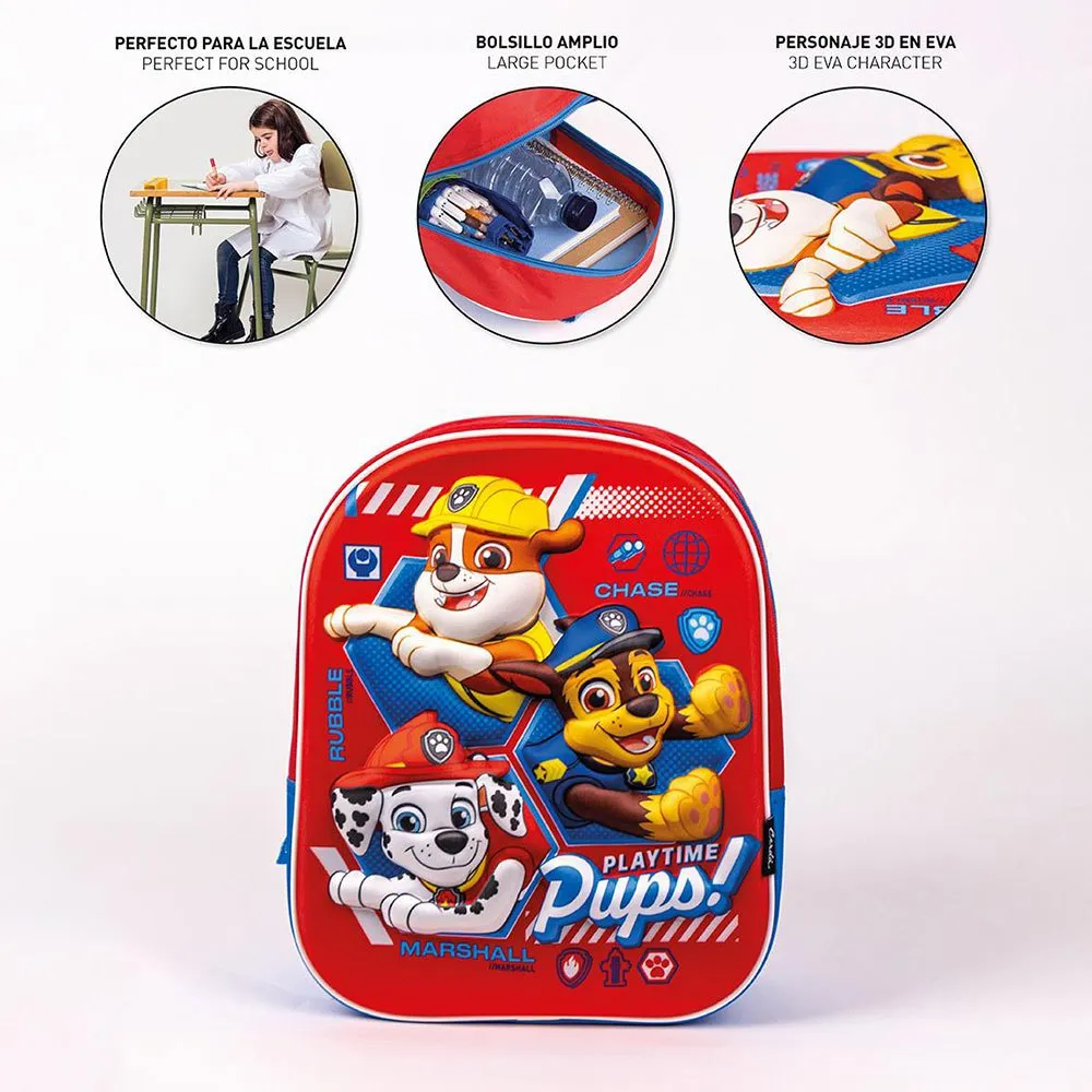 Cerda Group Paw Patrol 3d-ryggsäck, Red