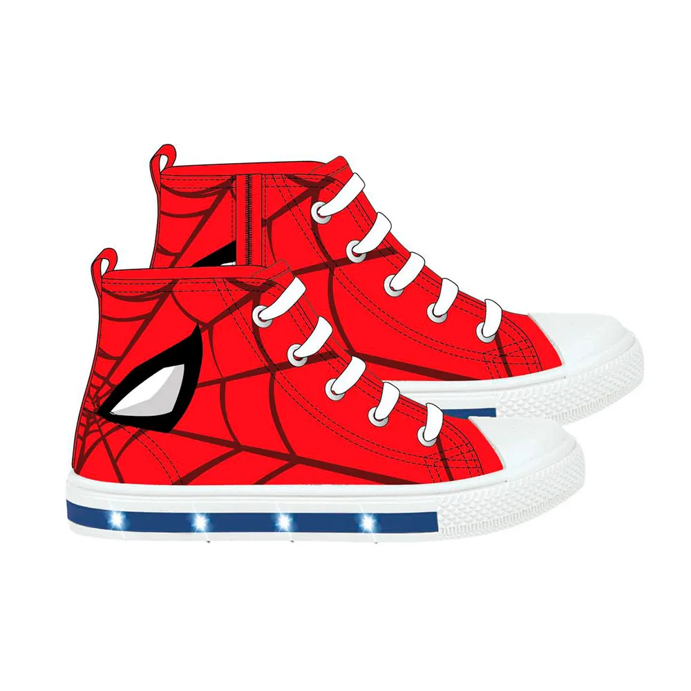 Cerda Group Pvc Sole With Lights High Spiderman Skor