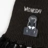 Cerda Group Set Pieces Scarf Wednesday Mössa, Black, One Size