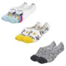 Cerda Group Snoopy Osynliga Strumpor 3 Par, Multicolor, EU 36-40