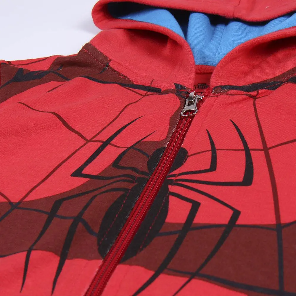 Cerda Group Spiderman Sweatshirt Med Dragkedja, Red, 10Y
