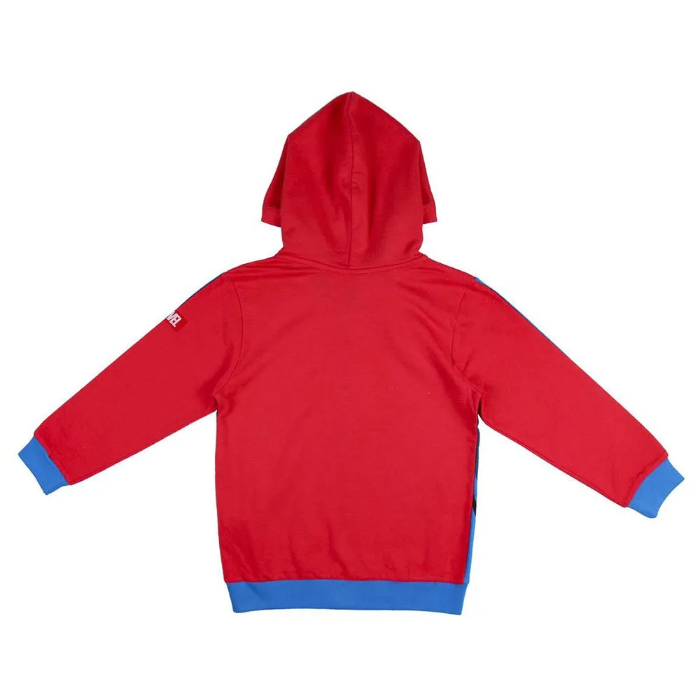 Cerda Group Spiderman Sweatshirt Med Dragkedja, Red, 10Y