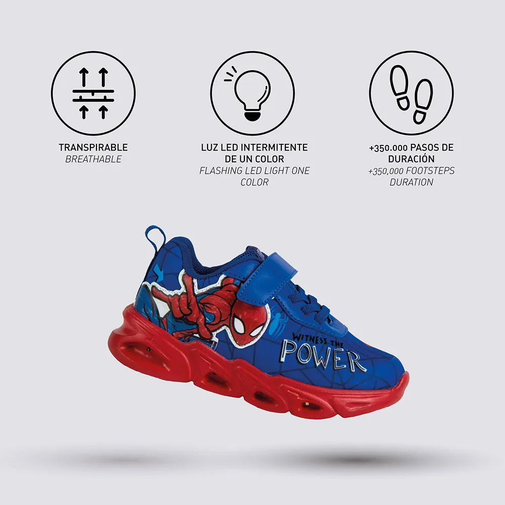 Cerda Group Spindelmannen Eva-sneakers Med Lampor