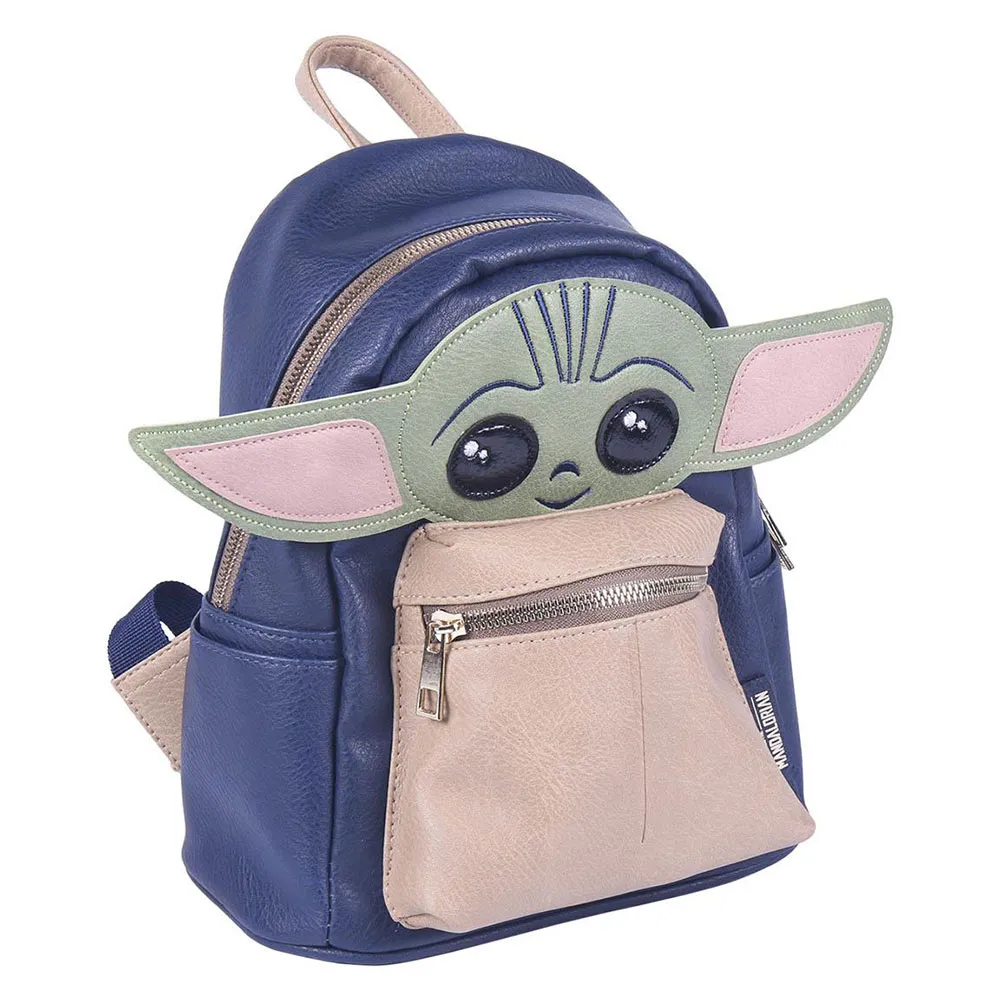 Cerda Group The Mandalorian Stjärnornas Krig Grogu-ryggsäck 22 Cm, Green / beige Cerda Group The Mandalorian Stjärnornas Krig Grogu-ryggsäck 22 Cm, Green / beige