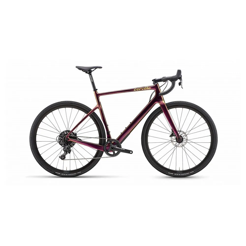 Cervélo Aspero Apex 1 2023 Gravelcykel, Purple sunset