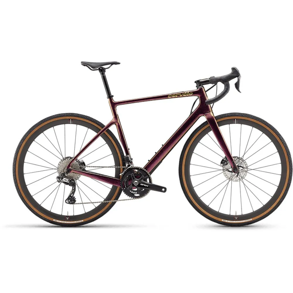 Cervélo Aspero Grx 815 Di2 Gravelcykel, Purple sunset