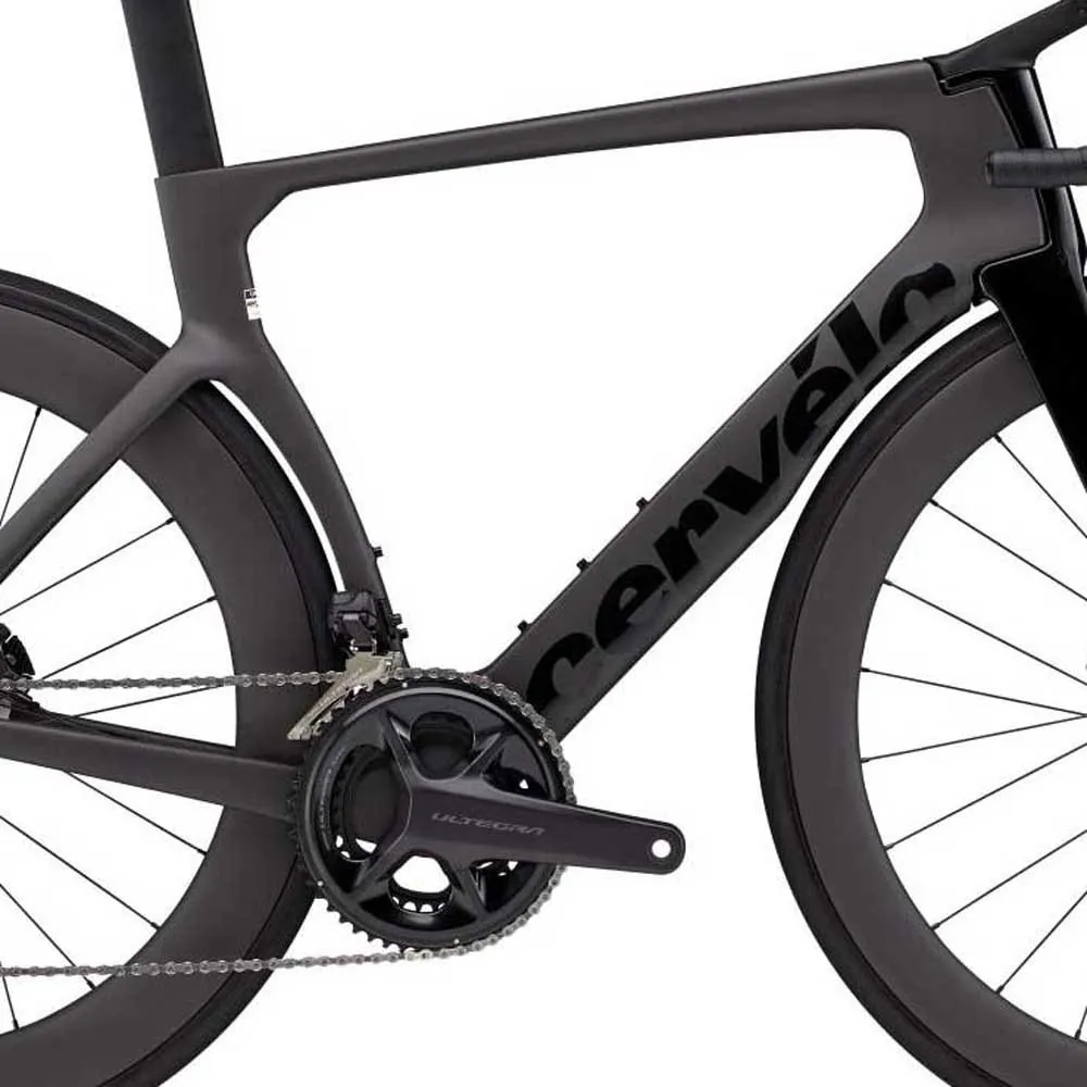 Cervélo S5 Ultegra R8150 Di2 2023 Racercykel, Five black Cervélo S5 Ultegra R8150 Di2 2023 Racercykel, Five black