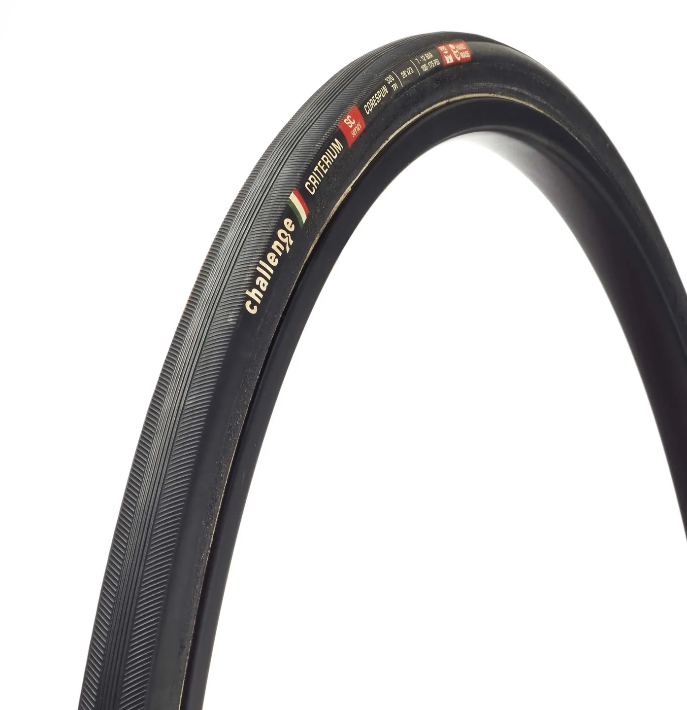 Challenge Criterium SC S Däck, Black / black, 700C x 25