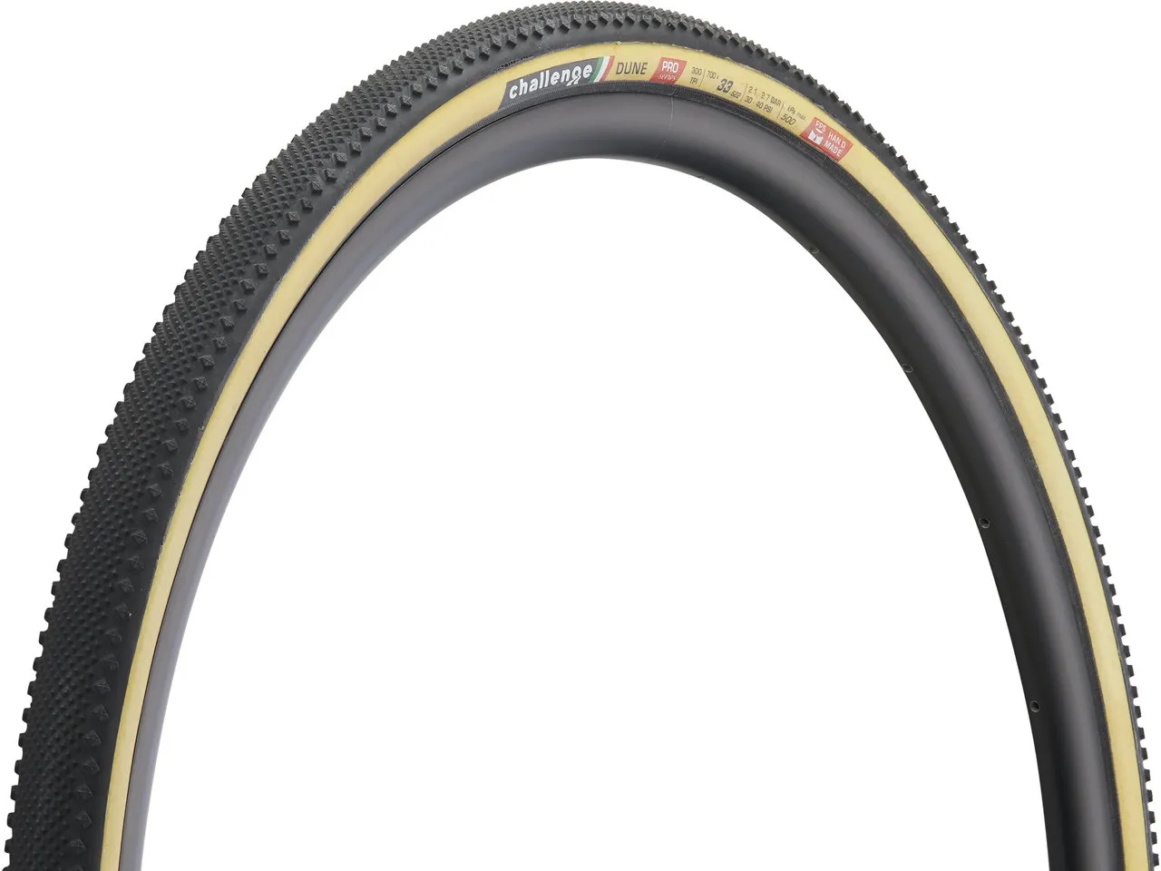 Challenge Dune Pro 28" Faltreifen Modell 2023, Black / brown, 700C x 33