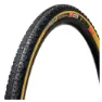 Challenge Getaway Pro Handmade Tubular 700c X 36 Styv Landsvägsdäck, Black / tan, 700C x 36
