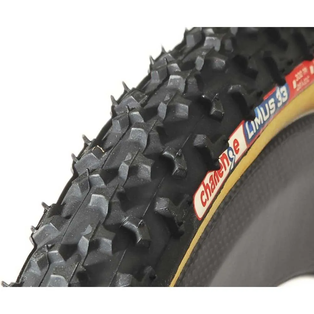 Challenge Limus Pro Tubular 700 X 33 Styvt Graveldäck, Black / brown, 700 x 33 Challenge Limus Pro Tubular 700 X 33 Styvt Graveldäck, Black / brown, 700 x 33