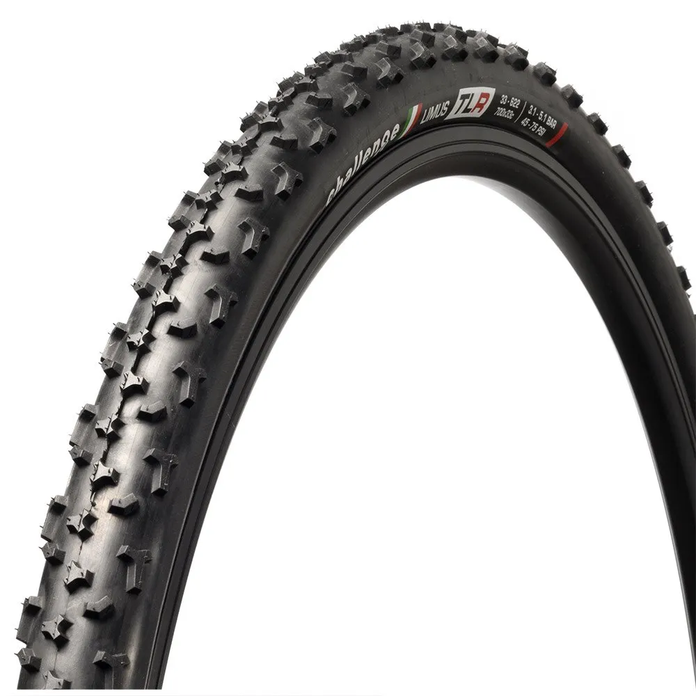 Challenge Limus Vulcanizado Tubeless 700c X 33 Graveldäck, Black, 700C x 33 Challenge Limus Vulcanizado Tubeless 700c X 33 Graveldäck, Black, 700C x 33