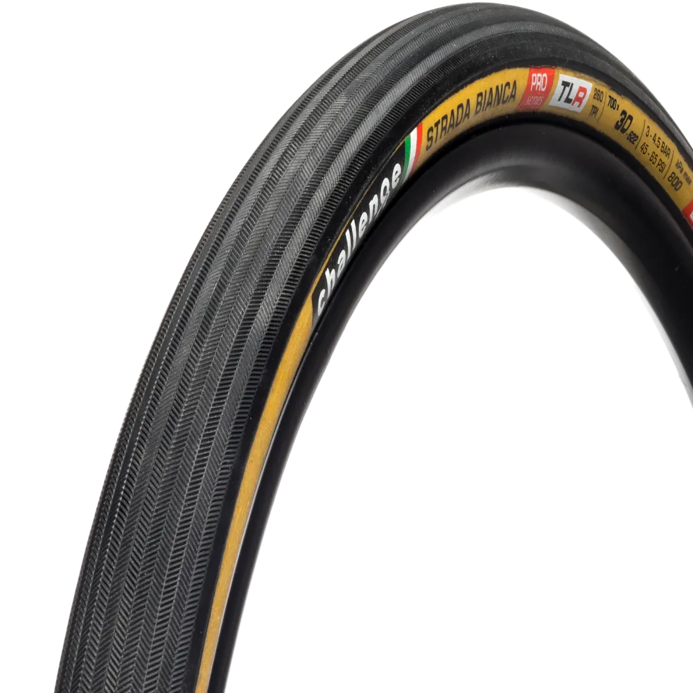 Challenge Strada Bianca Tubeless Ready 700 x 40C Tan Challenge Strada Bianca Tubeless Ready 700 x 40C Tan