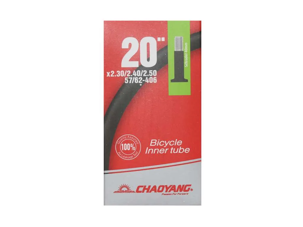 Chaoyang slang 20x2,30-2,40-2,50 autoventil 40 Chaoyang slang 20x2,30-2,40-2,50 autoventil 40