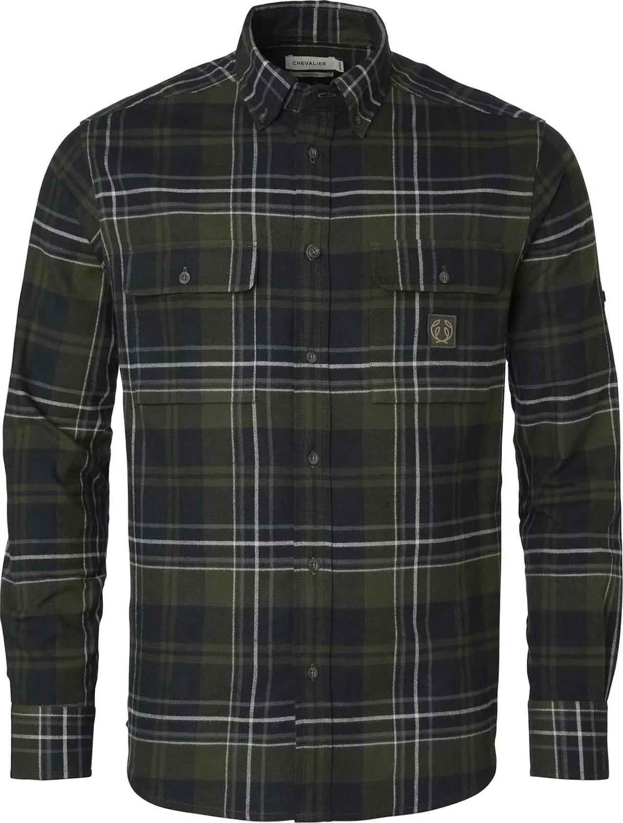 Chevalier Men's Heron Flannel Shirt