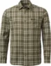 Olive green checked