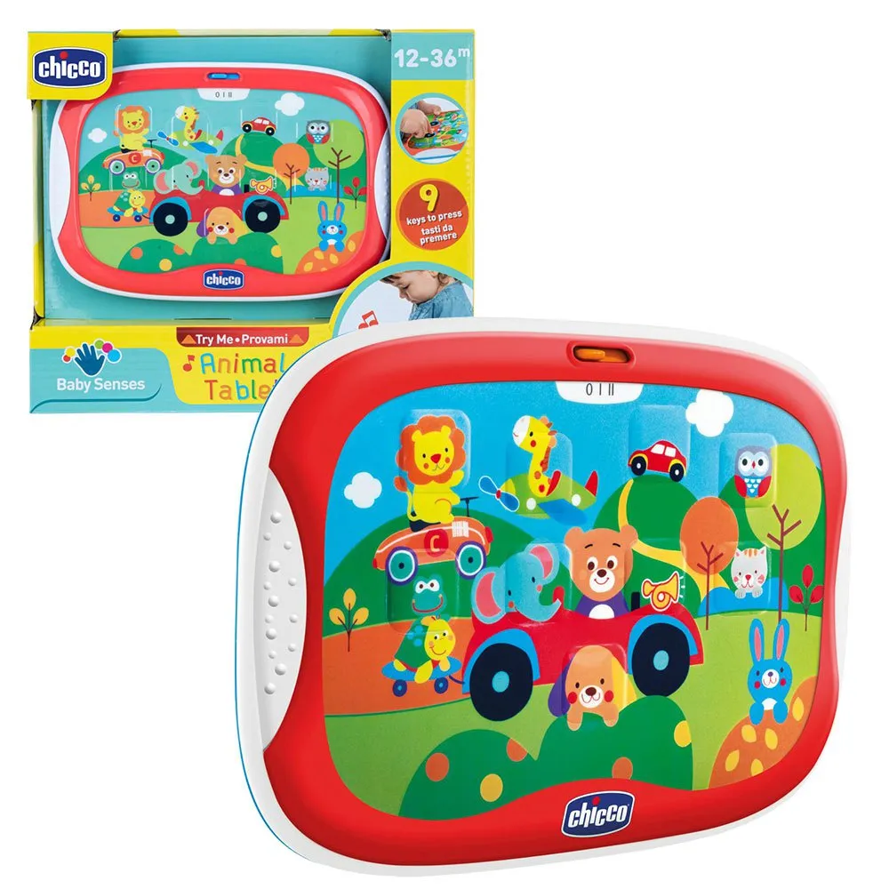 Chicco Animal Tablet, Multicolor, 12-24MON