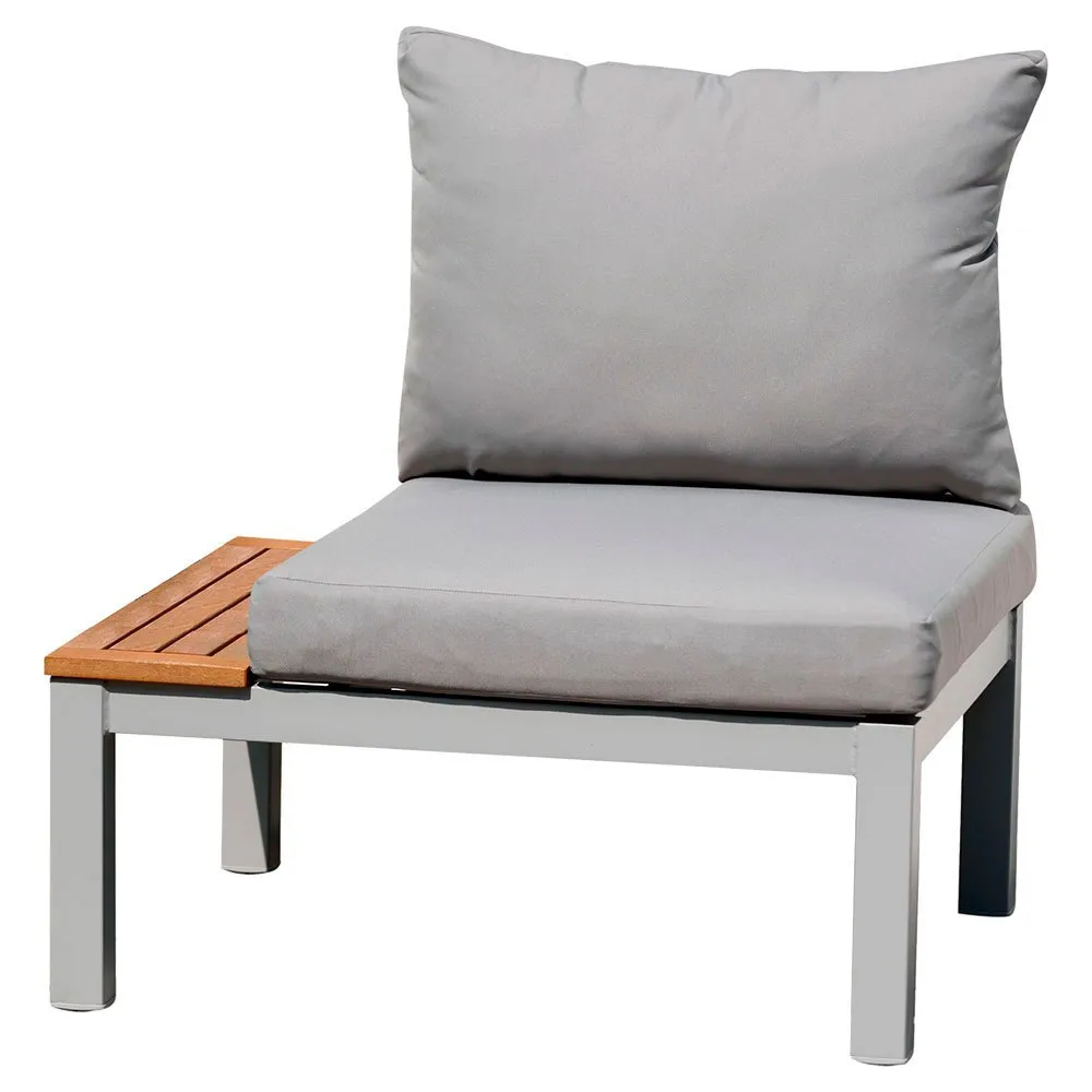 Chillvert Aluminium Bergamo Fsc Eukalyptus Trädgårdssoffa 78.20x76.6x730 Cm unisex, Grey, One Size Chillvert Aluminium Bergamo Fsc Eukalyptus Trädgårdssoffa 78.20x76.6x730 Cm unisex, Grey, One Size