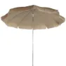 Chillvert Aluminium Hampton Hopfällbar Parasoll 240 Cm unisex, Beige, One Size