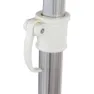 Chillvert Aluminium Hampton Hopfällbar Parasoll 240 Cm unisex, Beige, One Size