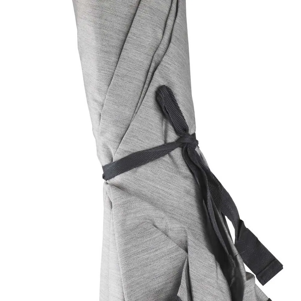 Chillvert Aluminium Hopfällbar Parasoll 240 Cm unisex, Grey stone, One Size Chillvert Aluminium Hopfällbar Parasoll 240 Cm unisex, Grey stone, One Size