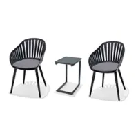 Chillvert Aluminium Lacio Trädgårdsmöbelset I Harts unisex Chillvert Aluminium Lacio Trädgårdsmöbelset I Harts unisex