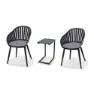 Chillvert Aluminium Lacio Trädgårdsmöbelset I Harts unisex, Black, One Size