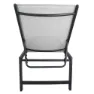 Chillvert Aluminium Pisa Solstol 203x64x43 Cm unisex, Anthracite / ecrú, One Size