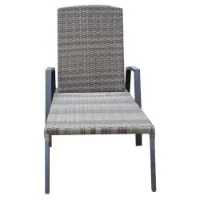Chillvert Cozumel Stål Solstol 190x63x50 Cm Refurbished unisex