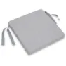 Chillvert Hampton Stol Trädgårdssitsdyna 42x42x6 Cm unisex, Grey stone, One Size