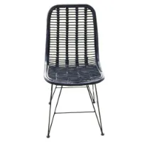 Chillvert Parma Metall-och Rottingstol 46x60x92 Cm unisex Chillvert Parma Metall-och Rottingstol 46x60x92 Cm unisex