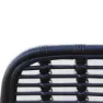 Chillvert Parma Metall-och Rottingstol 46x60x92 Cm unisex, Black, One Size