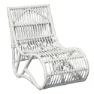 Chillvert Parma Rattan Solsäng 61x94x85 Cm unisex, White, One Size