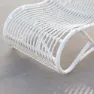 Chillvert Parma Rattan Solsäng 61x94x85 Cm unisex, White, One Size