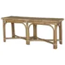 Chillvert Parma Rotting Trädgårdsbänk 110x30x45 Cm unisex, Natural, 110 x 30 x 45cm