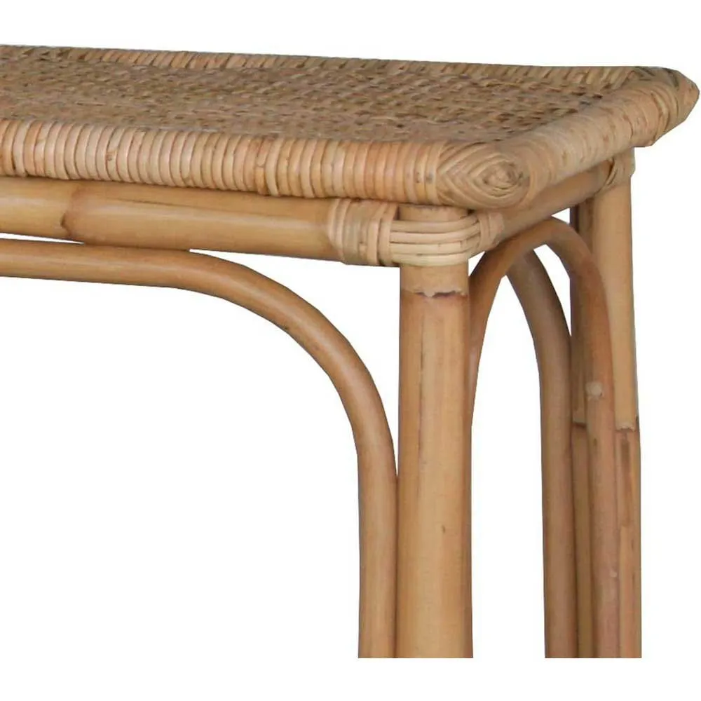 Chillvert Parma Rotting Trädgårdsbänk 110x30x45 Cm unisex, Natural, 110 x 30 x 45cm