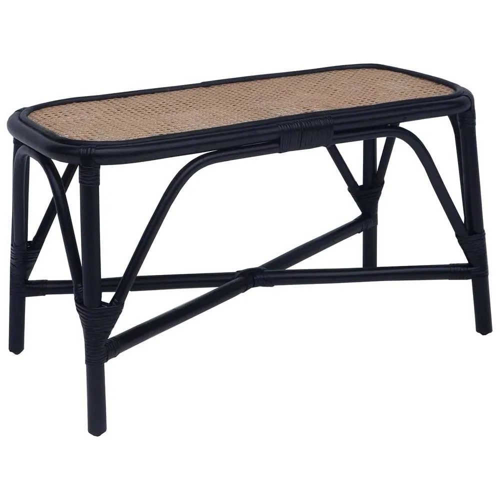 Chillvert Parma Rotting Trädgårdsstol 78x37x43 Cm unisex, Black, 78 x 37 x 43cm