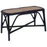 Chillvert Parma Rotting Trädgårdsstol 78x37x43 Cm unisex, Black, 78 x 37 x 43cm