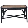 Chillvert Parma Rotting Trädgårdsstol 78x37x43 Cm unisex, Black, 78 x 37 x 43cm