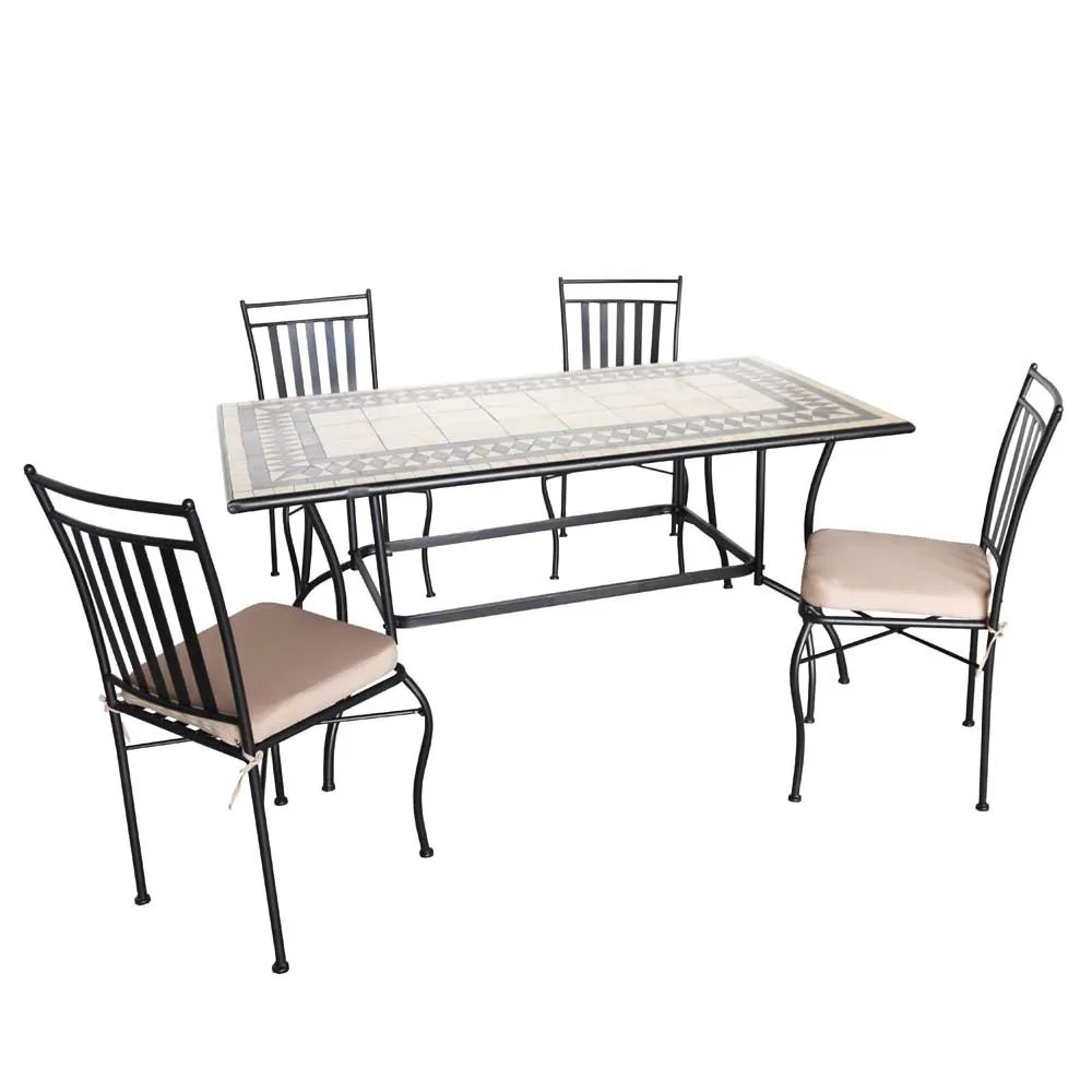 Chillvert Stål Tivoli Stapelbar Stol 40.5x50.5x89 Cm Refurbished unisex, Black, One Size