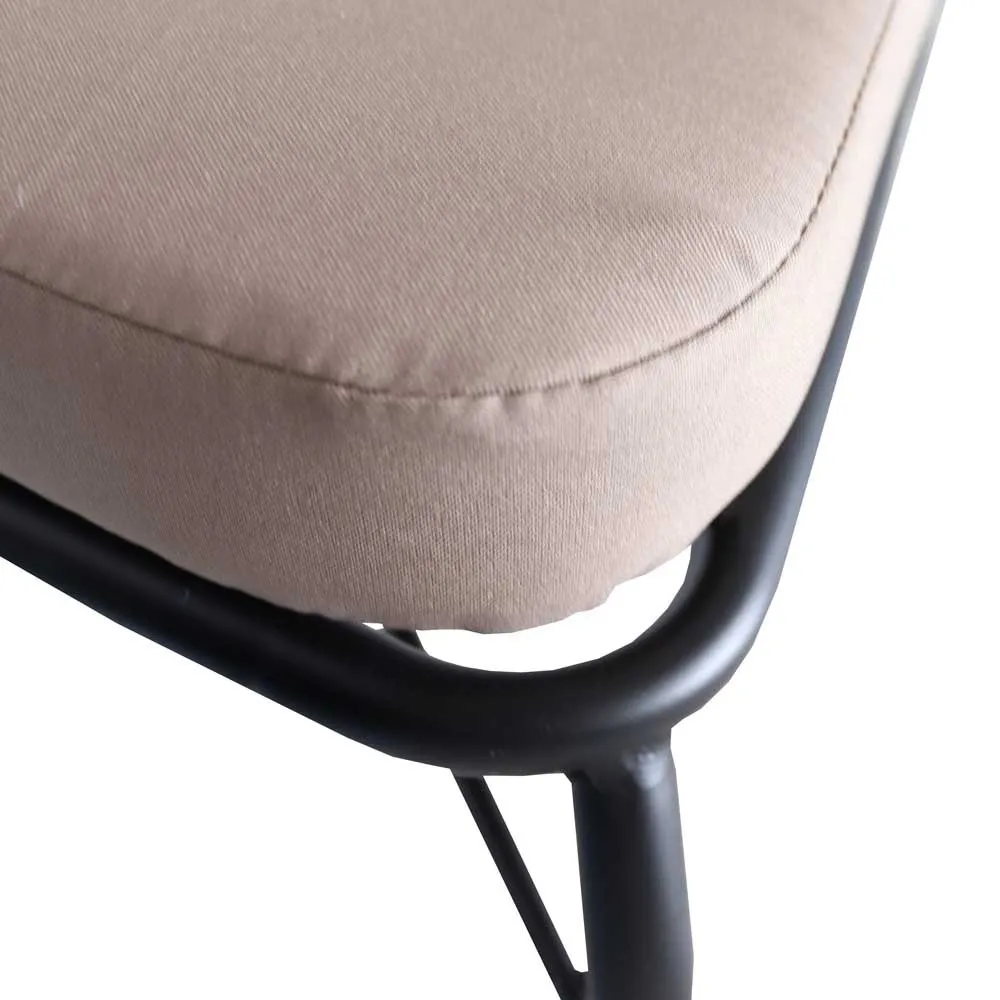 Chillvert Stål Tivoli Stapelbar Stol 40.5x50.5x89 Cm Refurbished unisex, Black, One Size
