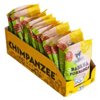 Chimpanzee 65g Banana&coconut Havregrynslåda 15 Enheter Chimpanzee 65g Banana&coconut Havregrynslåda 15 Enheter