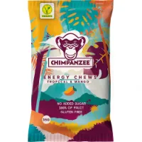 Chimpanzee Energi Gummies Låda Tropisk & Mango 35g 20 Enheter Chimpanzee Energi Gummies Låda Tropisk & Mango 35g 20 Enheter