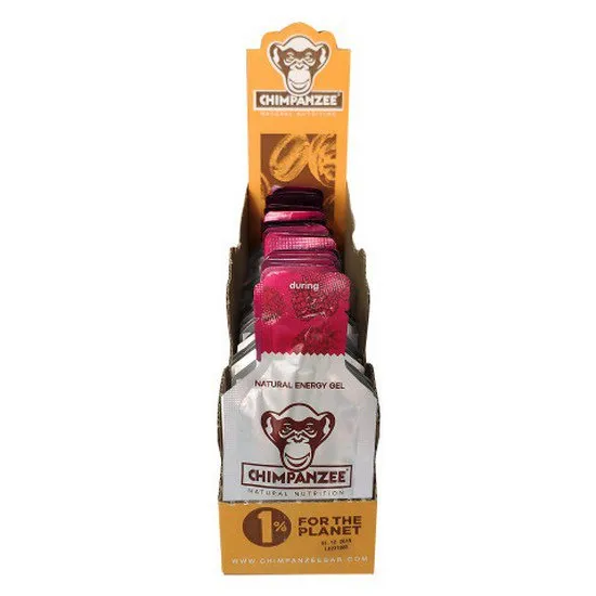 Chimpanzee Forest Låda Med Energigeler Frukter 35g 25 Enheter, Brown, One Size Chimpanzee Forest Låda Med Energigeler Frukter 35g 25 Enheter, Brown, One Size