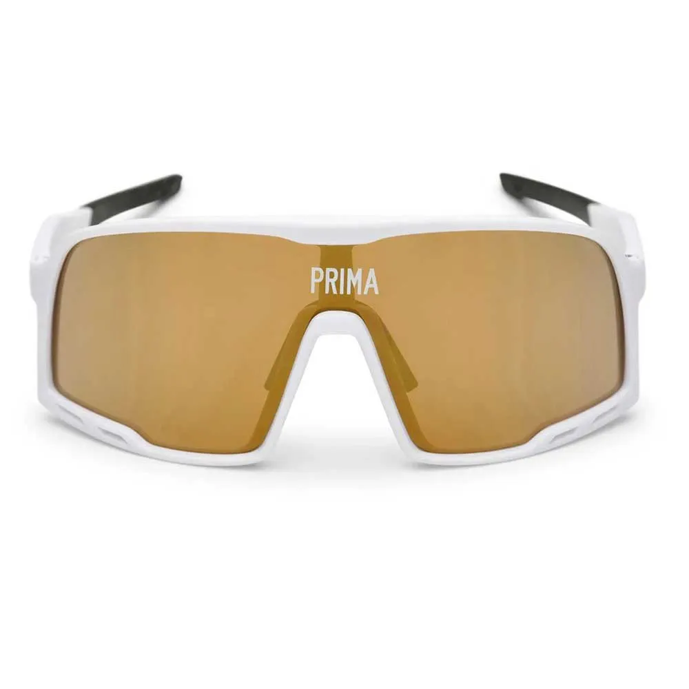 Chpo Brand Prima Due Polariserade Solglasögon, White, Gold Mirror Polarized/CAT3 Chpo Brand Prima Due Polariserade Solglasögon, White, Gold Mirror Polarized/CAT3