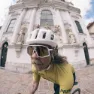 Chpo Brand Prima Due Polariserade Solglasögon, White, Gold Mirror Polarized/CAT3