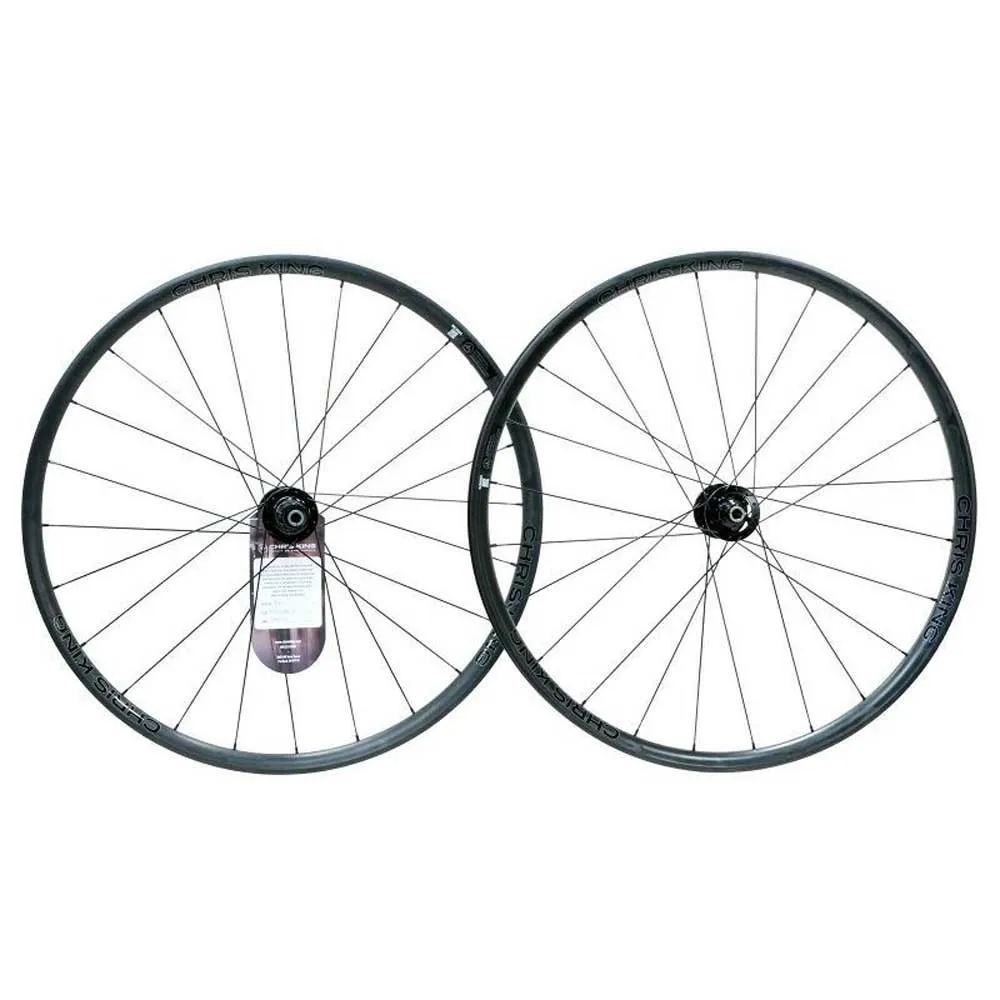 Chris King Grd23 R45d 24/24 Cl Disc Tubeless Hjulset För Gravelcykel