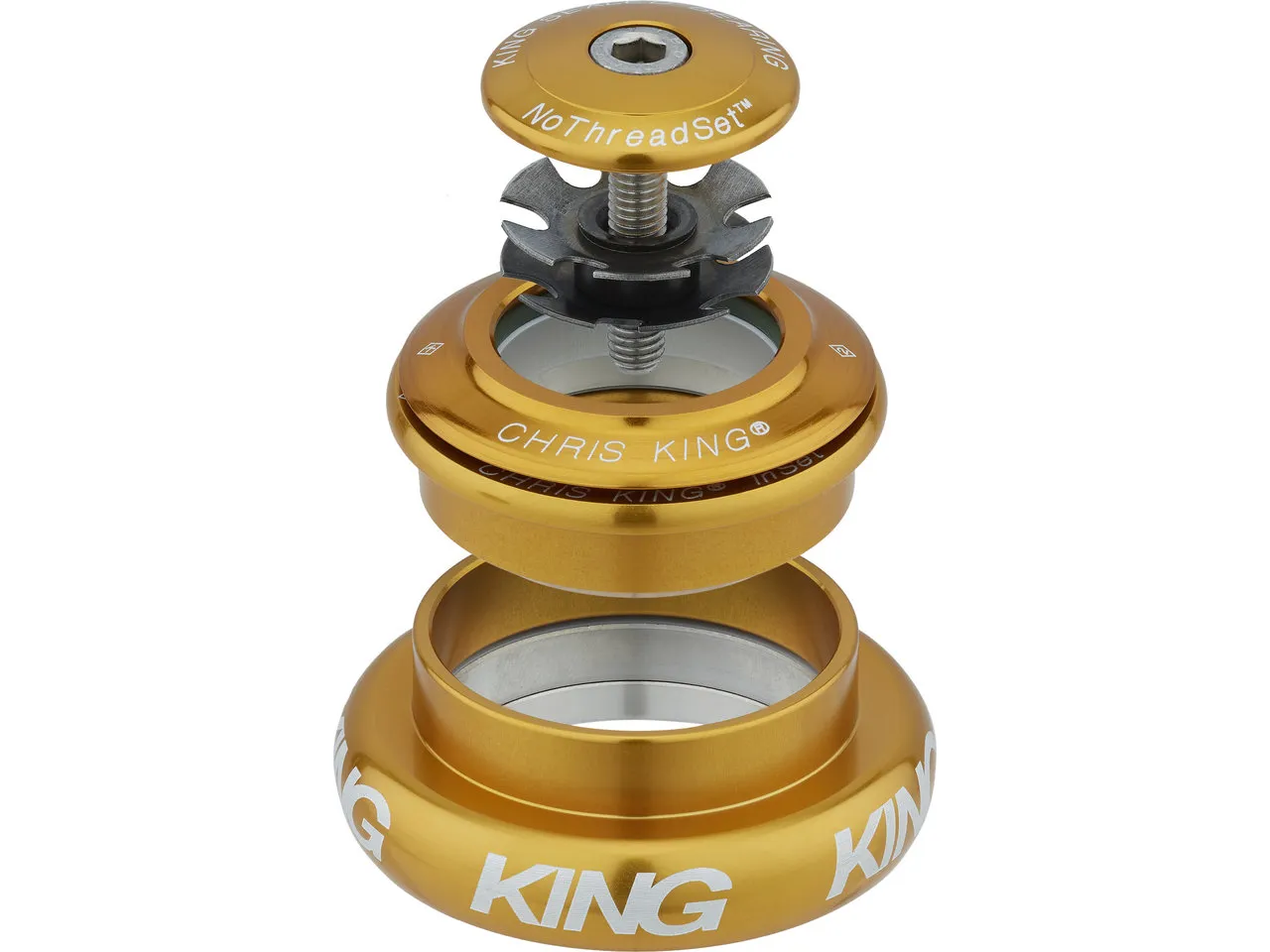 Chris King InSet i7 ZS44/28,6 - EC44/40 Mixed Tapered GripLock Steuersatz, EC44/40 Chris King InSet i7 ZS44/28,6 - EC44/40 Mixed Tapered GripLock Steuersatz, EC44/40
