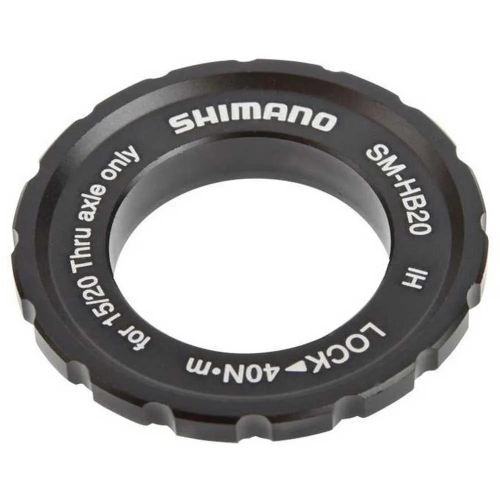 Chris King Shimano Bromsskivslåsring, Black, One Size Chris King Shimano Bromsskivslåsring, Black, One Size